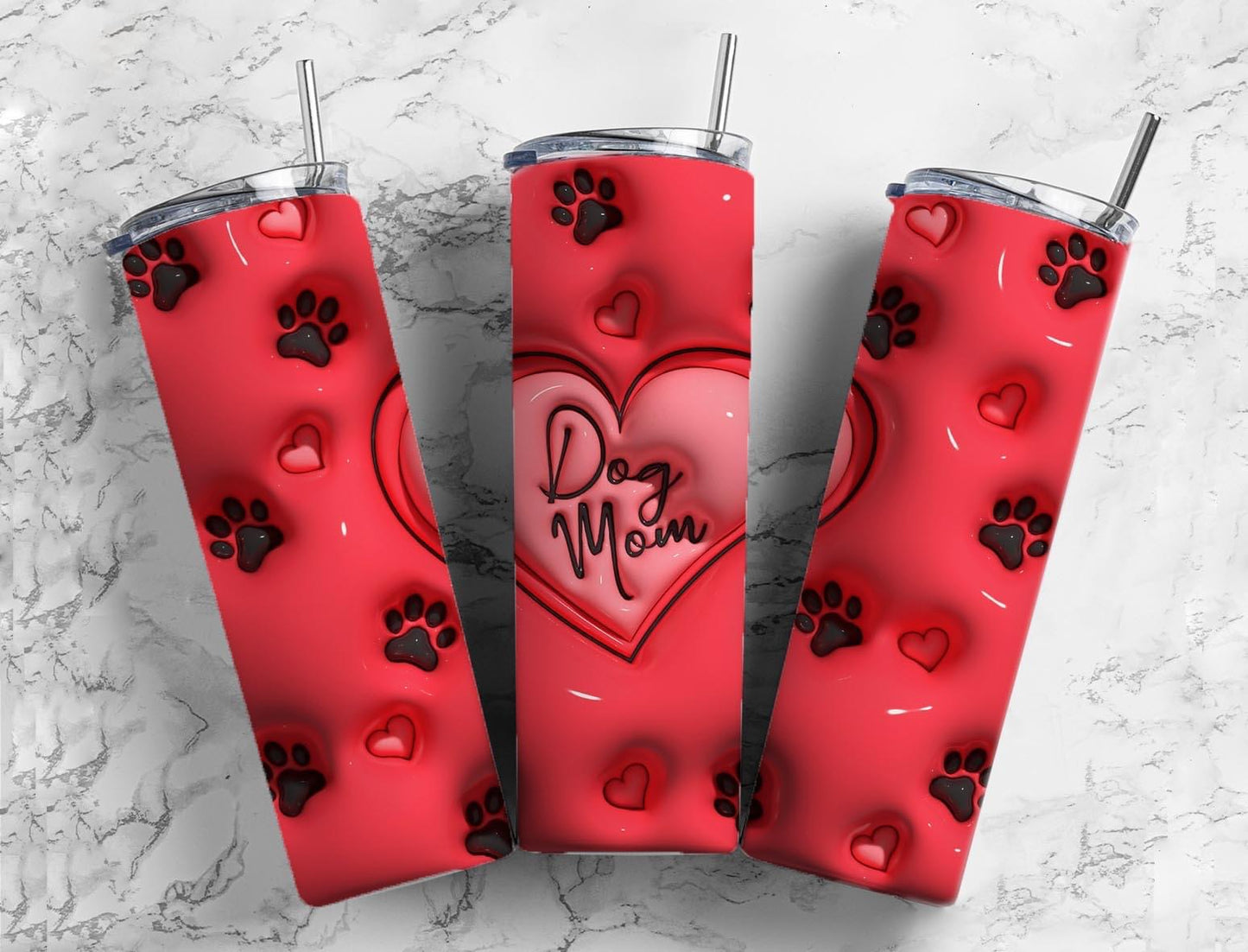 3D Dog Mom Bubble Wrap