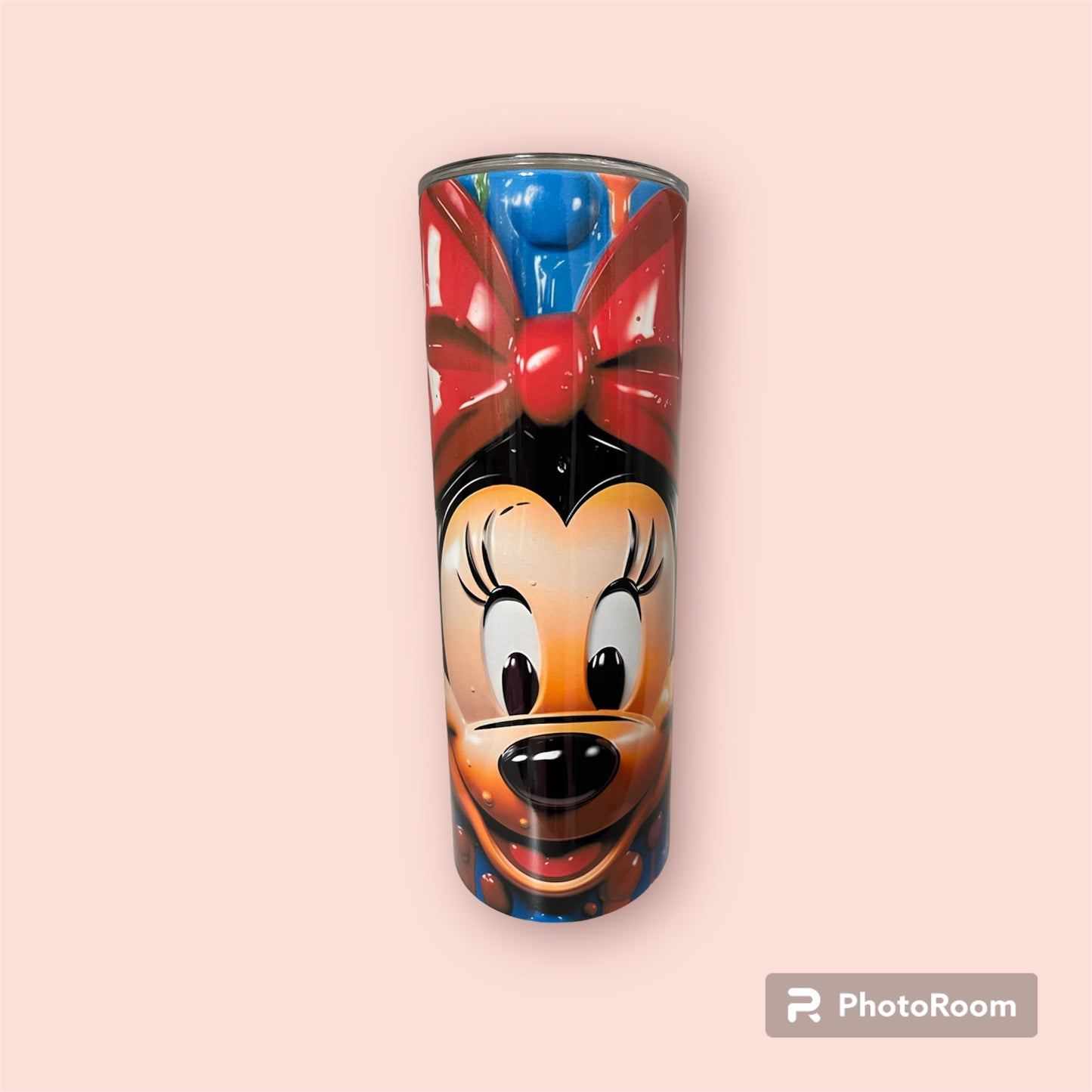 3D Pink Mouse Tumbler