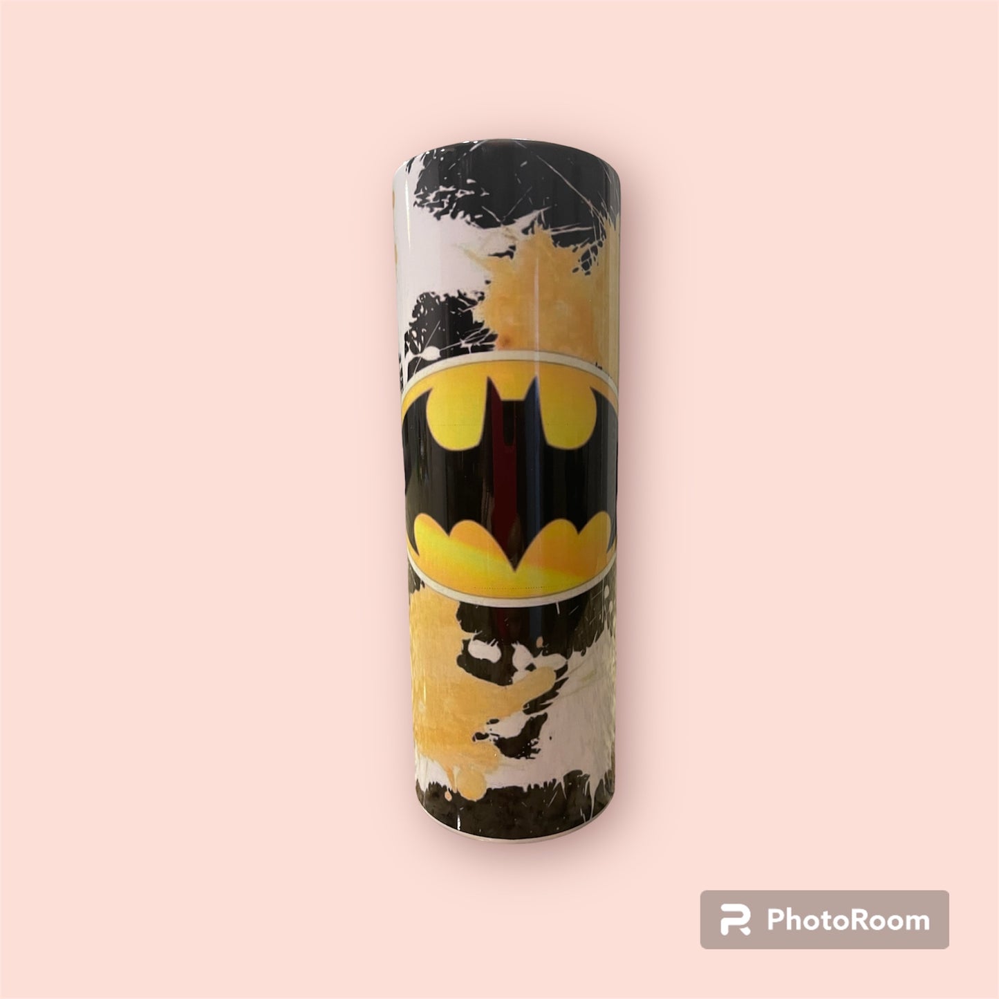 Black and Yellow Bat Tumbler