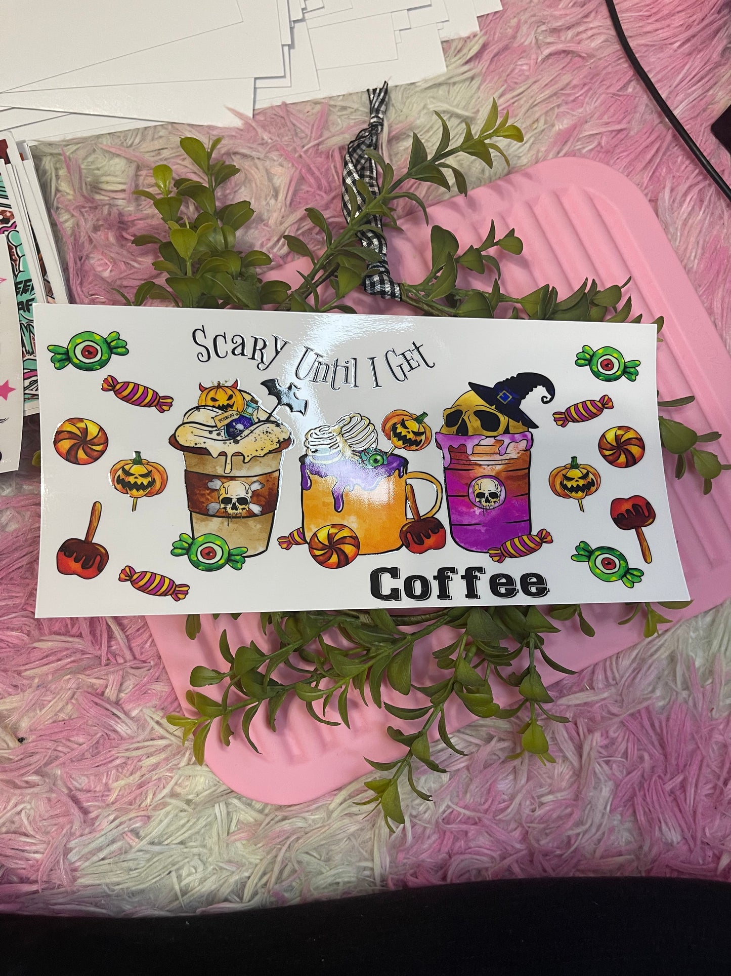 SCARY UNTIL I GET COFFEE