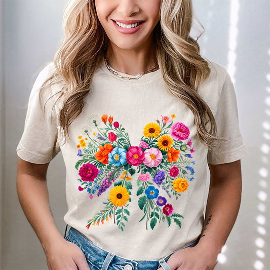 Floral bow(DTF)