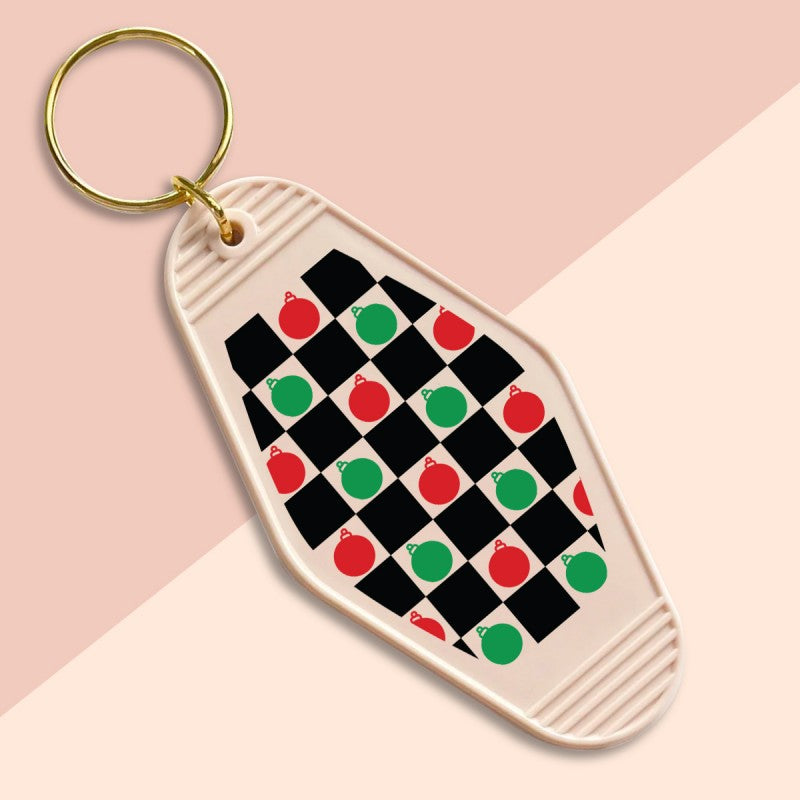 Keychain Decal Red and Green-UVDTF Keychain Decal – pinkheartcollc