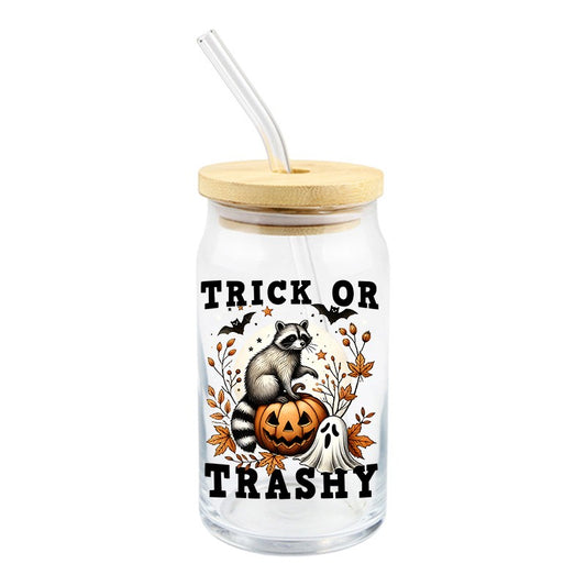 Trick or Trashy Halloween Decal
