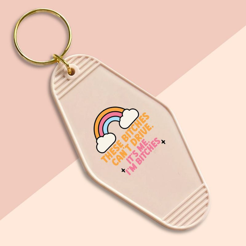 Can’t drive-UVDTF Keychain Decal