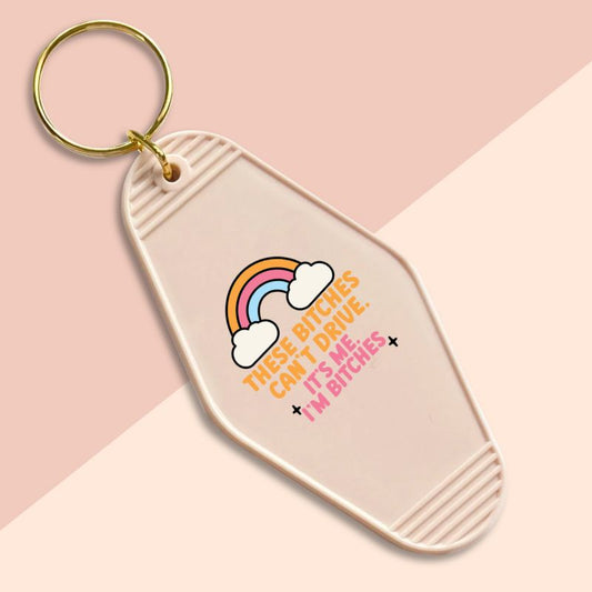 Can’t drive-UVDTF Keychain Decal