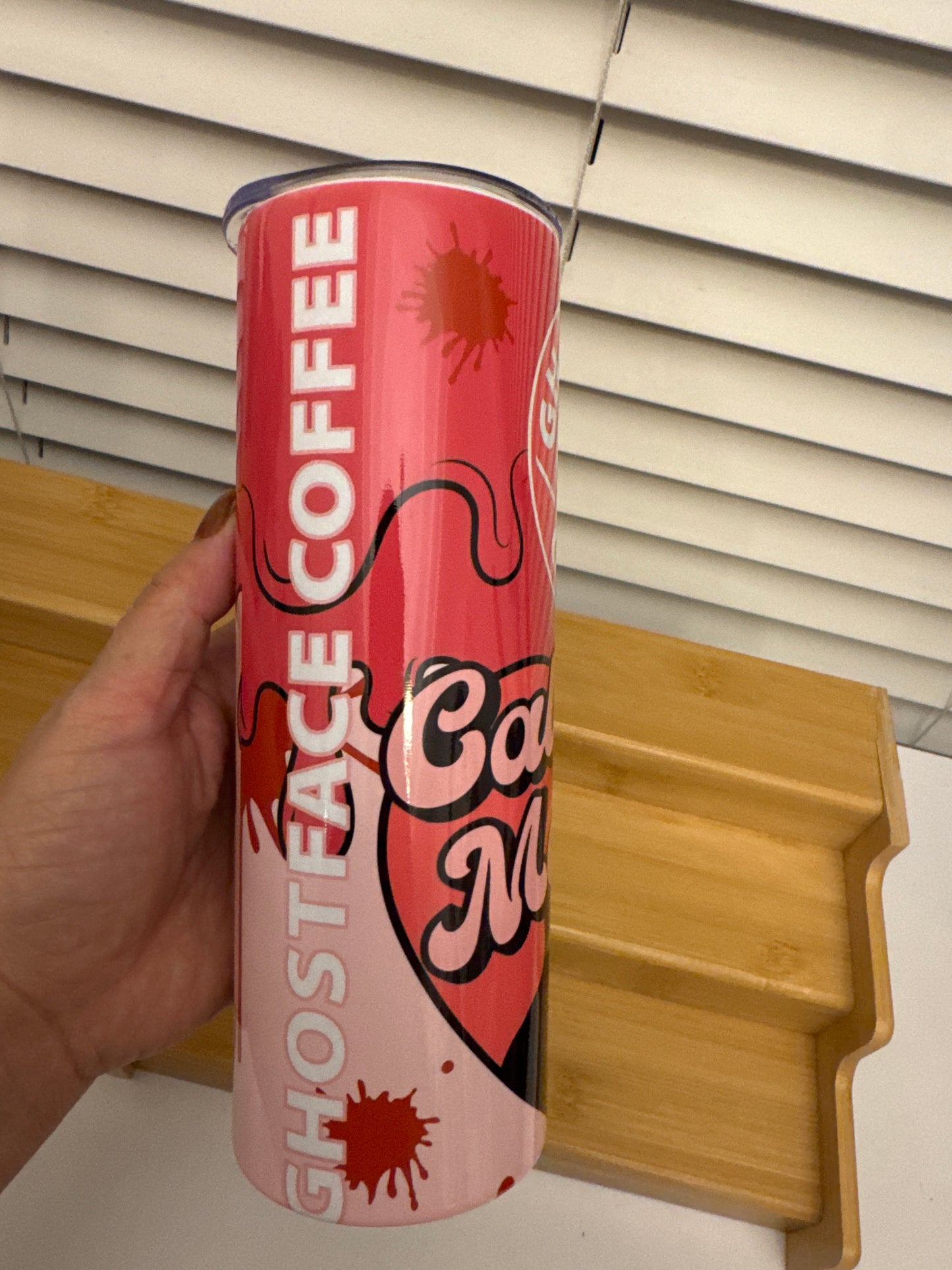 Ghostface Coffee Tumbler