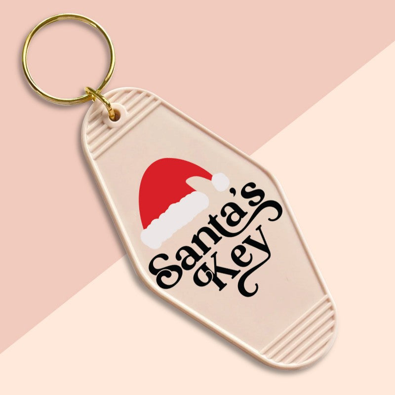 Santa’s Key-UVDTF Keychain Decal