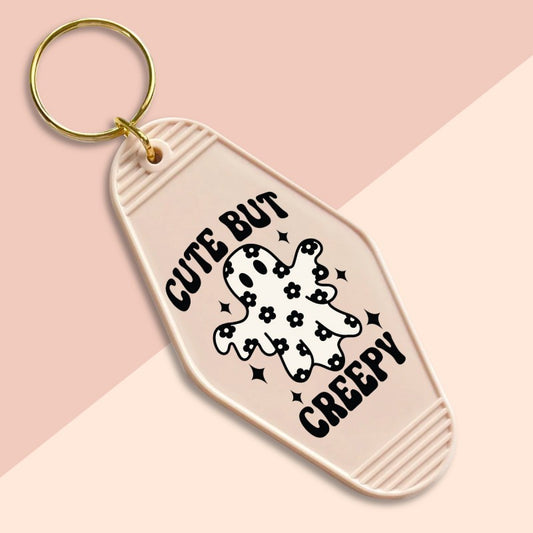 Cute but Creepy-UVDTF Keychain Decal