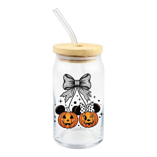 Mouse Pumpkin Cherries Decal