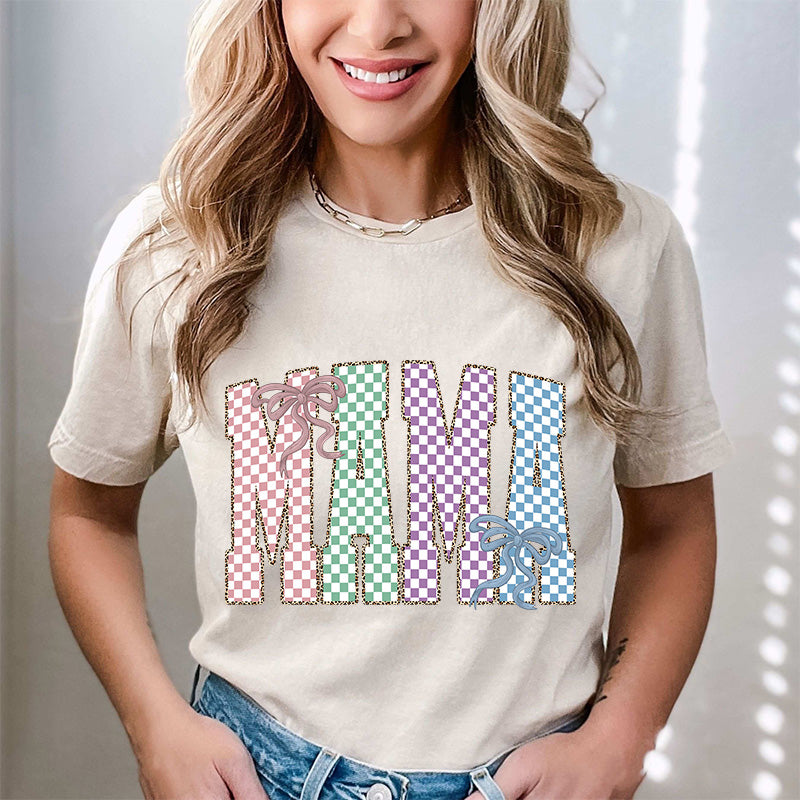 Mama Pastel with Ribbons (DTF)