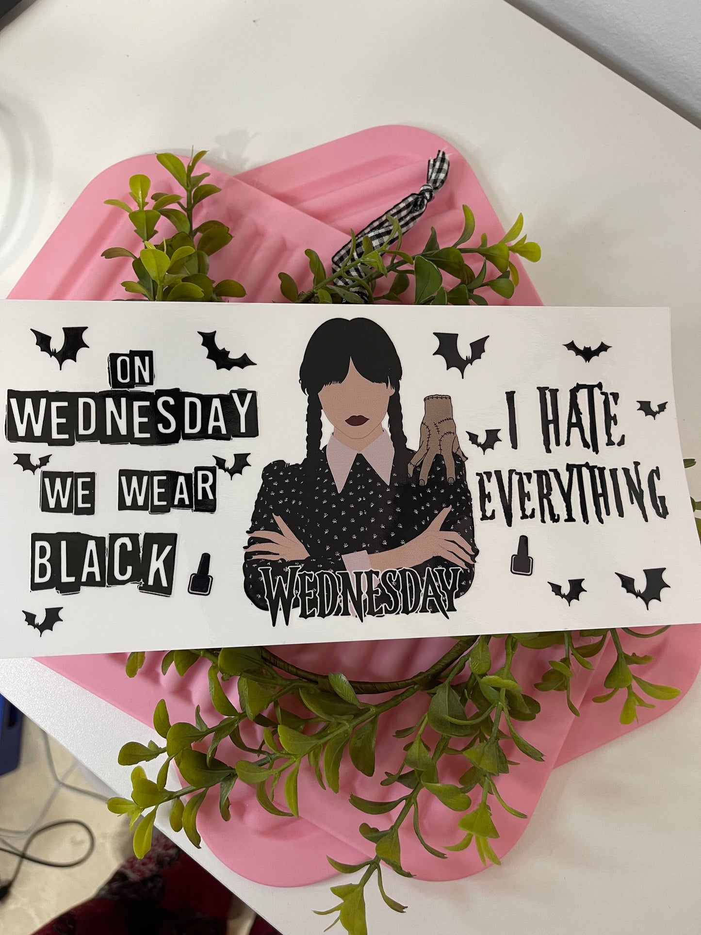 On Wednesday we wear black