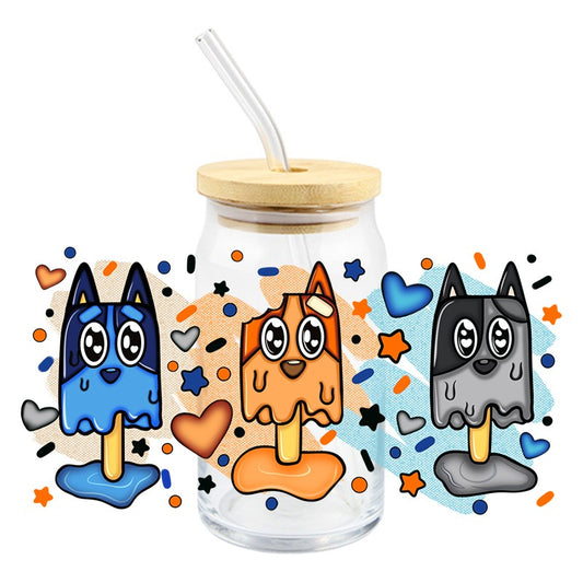 Blue Dog Popsicles
