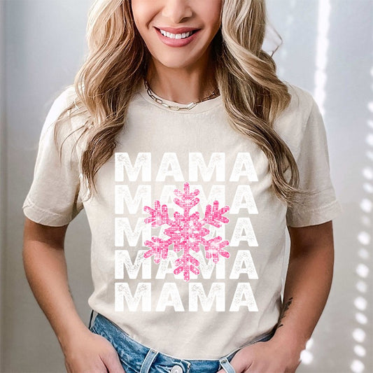 Mama Snowflakes (DTF)