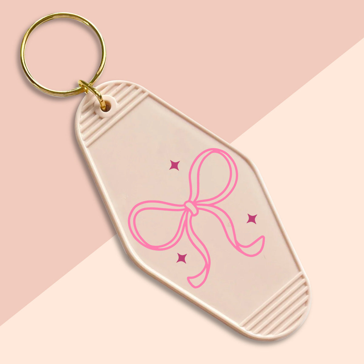 Keychain Decal Bow -UVDTF Keychain Decal – pinkheartcollc