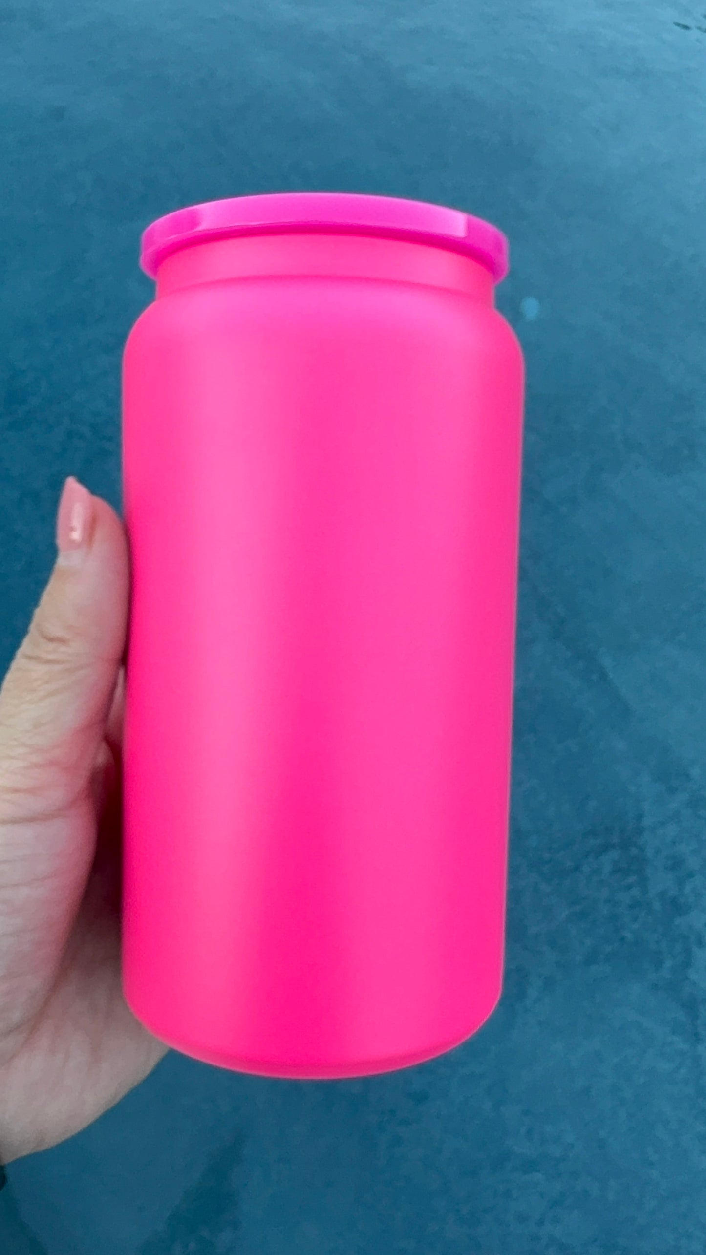 16oz Stainless Steel Colored Cans