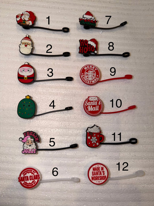 Straw Toppers (Christmas2)