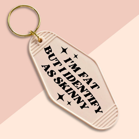 Identify Skinny-UVDTF Keychain Decal