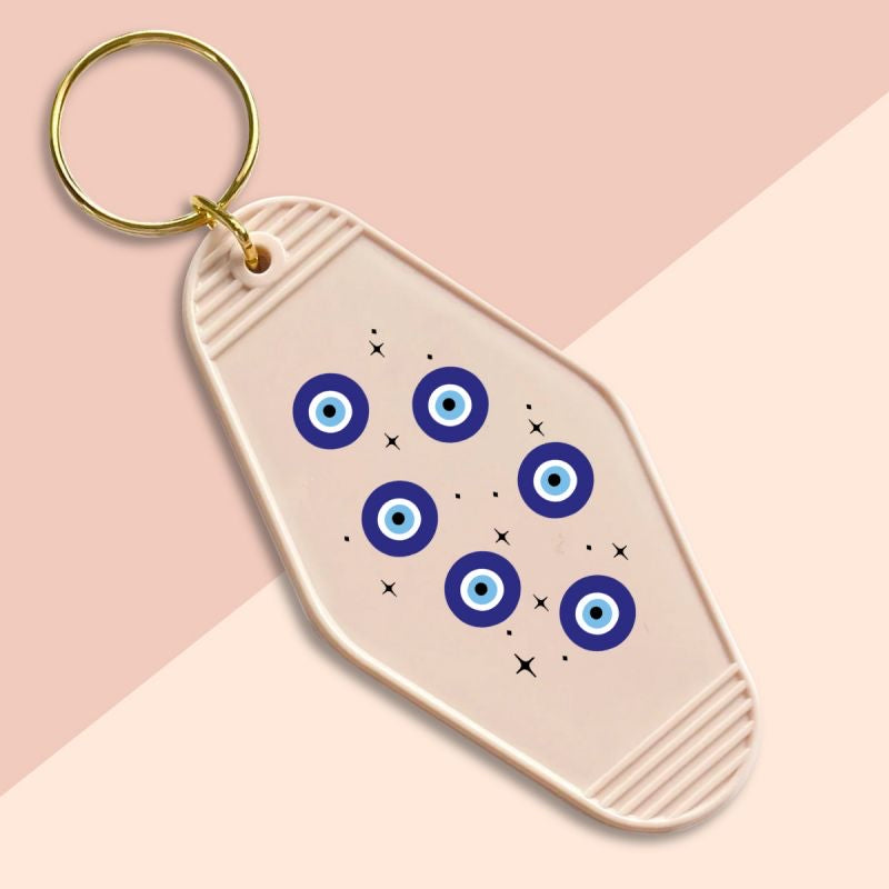 Evil Eye Blue-UVDTF Keychain Decal