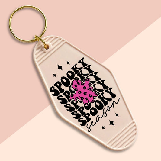 Spooky Season-UVDTF Keychain Decal