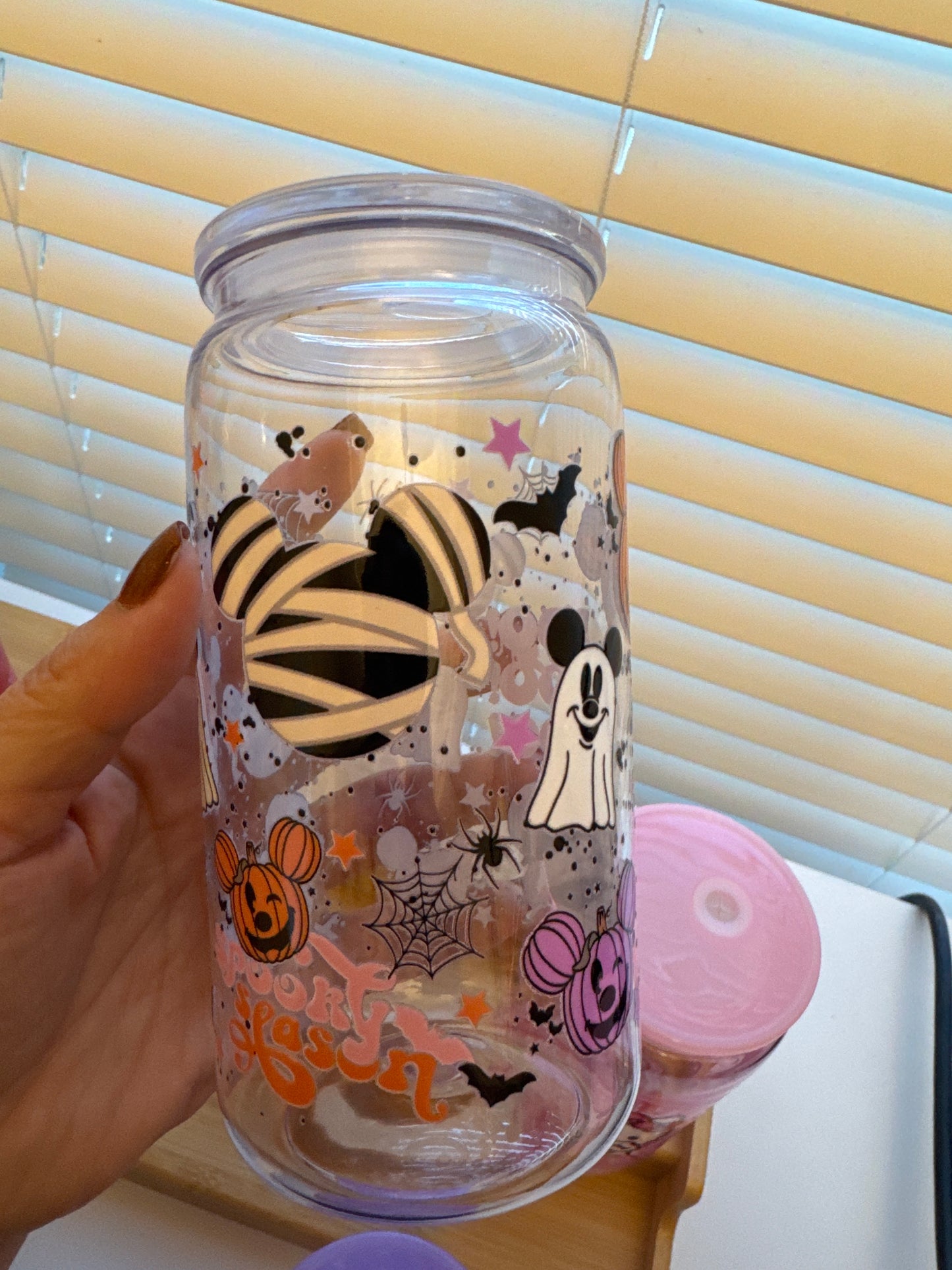 Acrylic Halloween / Fall Cups