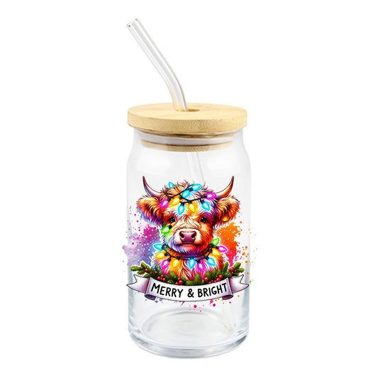 Merry and Bright Christmas Decal
