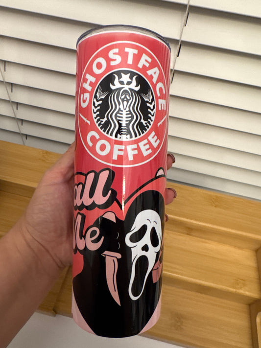 Ghostface Coffee Tumbler