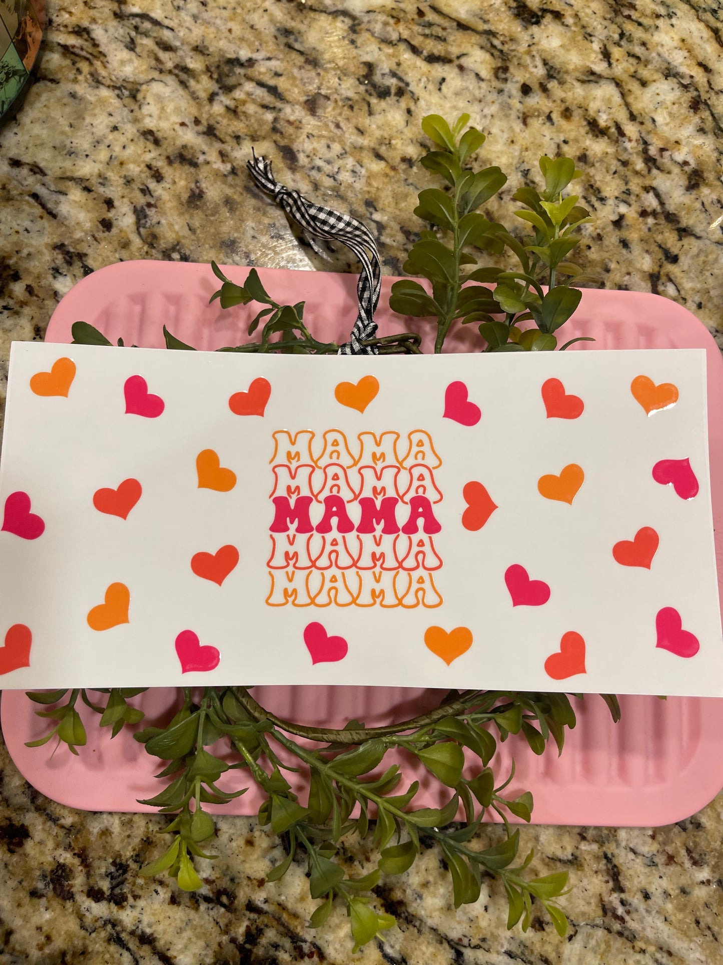 MAMA ORANGE HEARTS