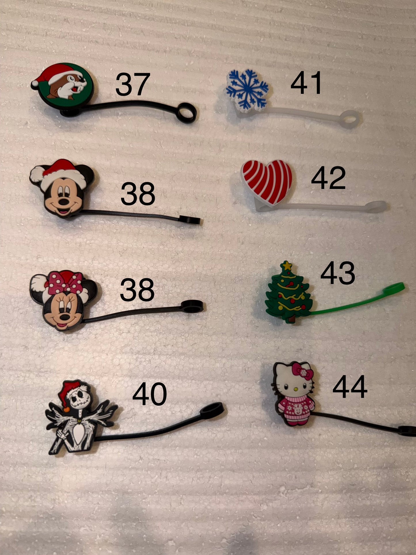 Straw Toppers (Christmas2)