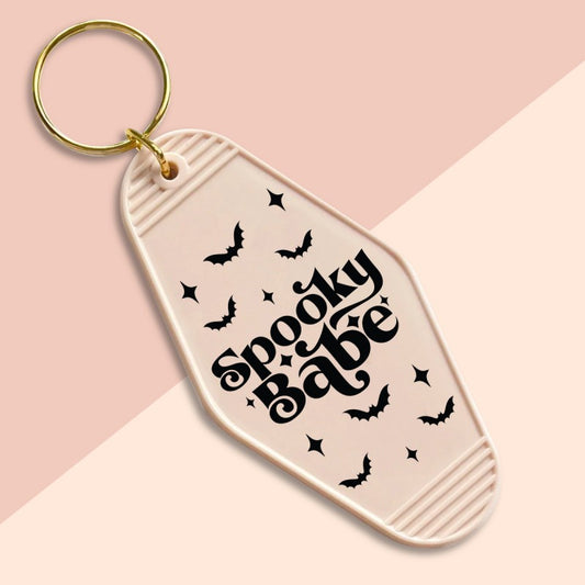 Spooky Babe-UVDTF Keychain Decal