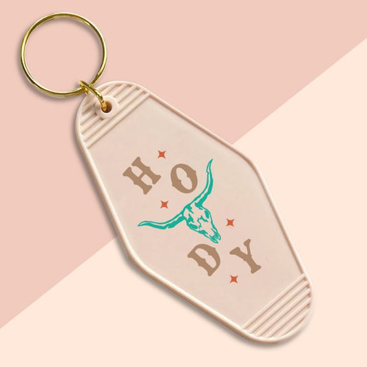 Howdy-UVDTF Keychain Decal