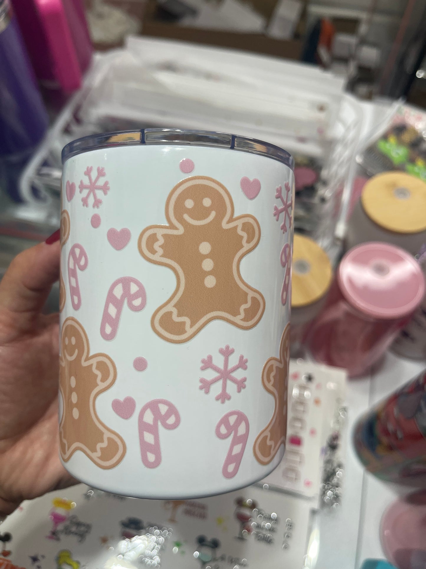 Gingerbread 10oz Small Tumbler