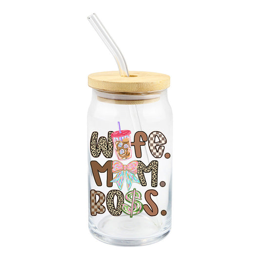 Wife mom boss Decal