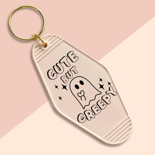 Cute but Creepy-UVDTF Keychain Decal