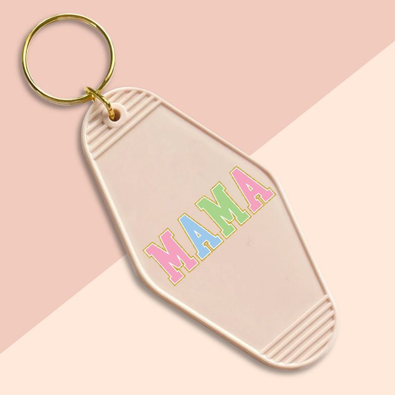 Mama-UVDTF Keychain Decal