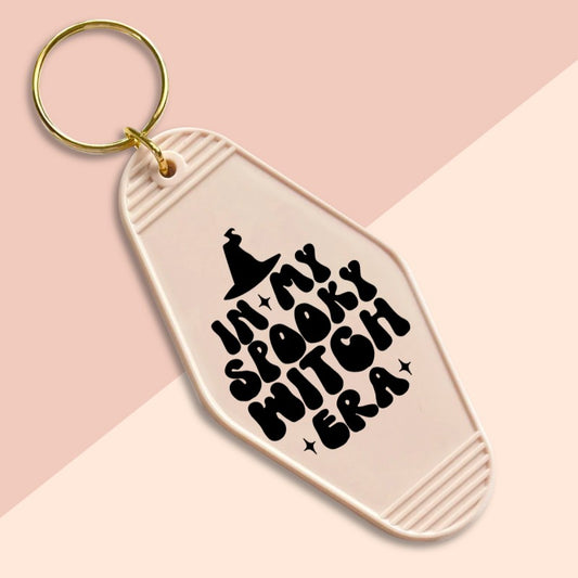 In my Spooky Witch Era-UVDTF Keychain Decal