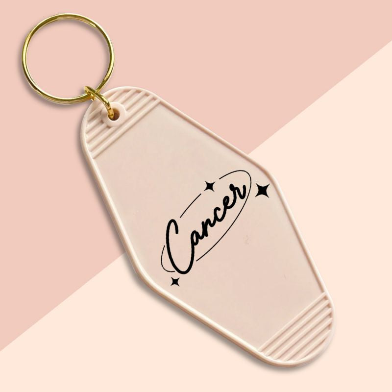 Cancer-UVDTF Keychain Decal