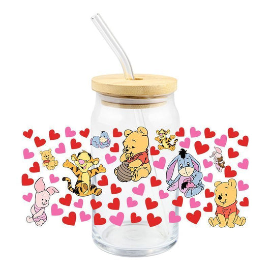 Pooh Friends Hearts