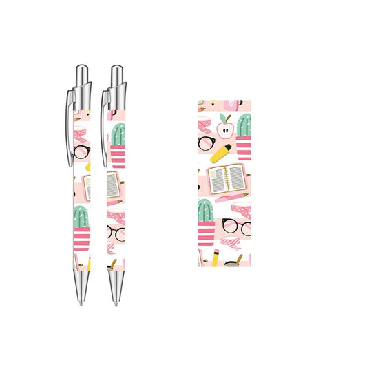 Pink Teacher Pen Wrap