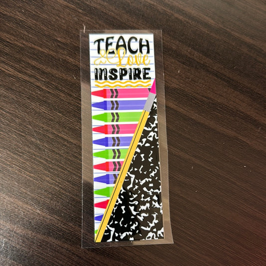 Teach Love Inspire Pen Wrap