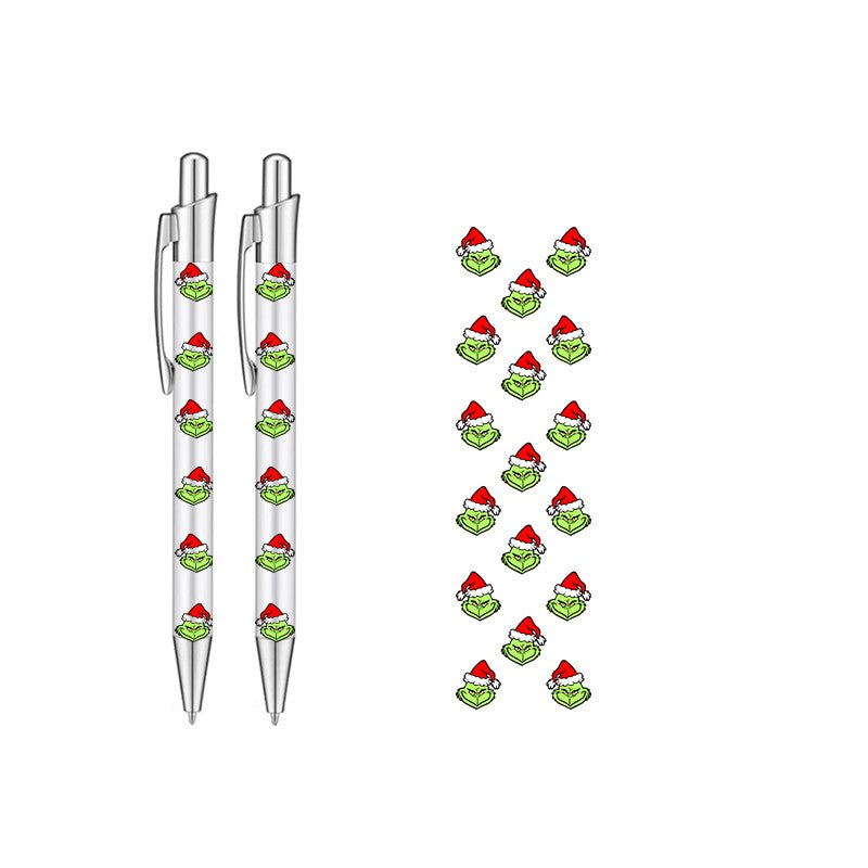 Grinch Faces Pen Wrap