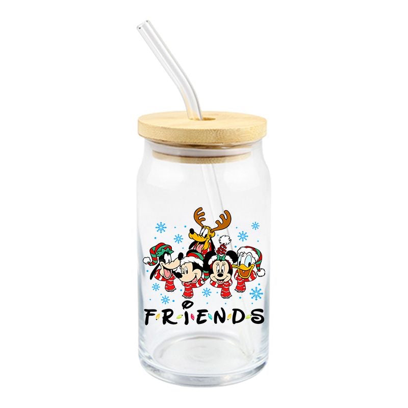 Friends Christmas Mouse Decal