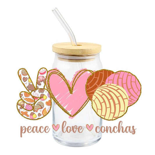 Peace Love Conchas
