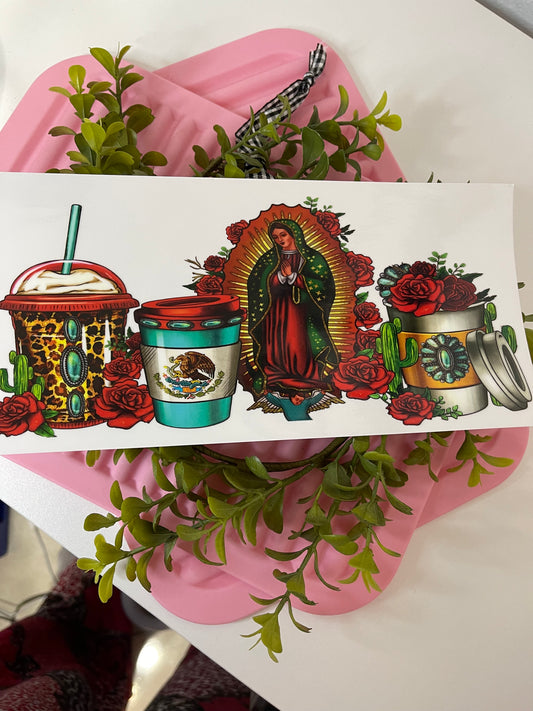 Mexican Flag Saint Coffee