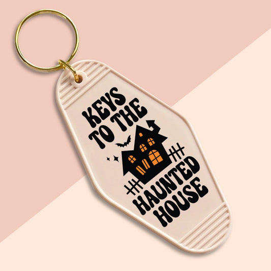 Keys to the Haunted House-UVDTF Keychain Decal