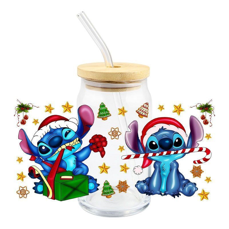 Blue Alien Candy Cane