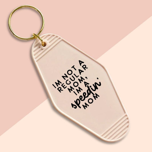 I'm not a regular mom-UVDTF Keychain Decal