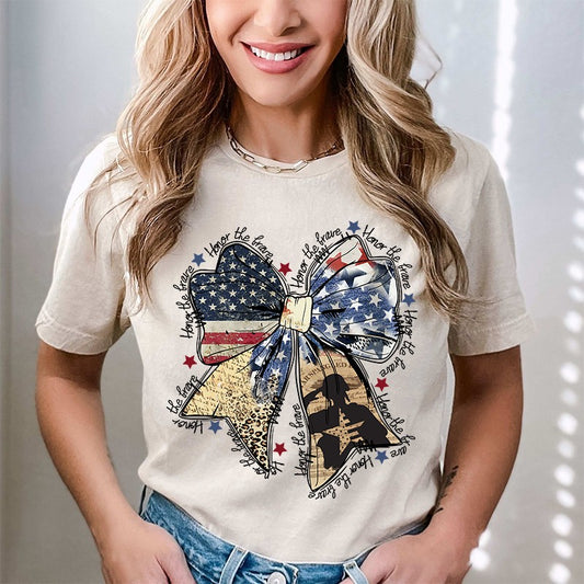 Patriotic Bow(DTF)