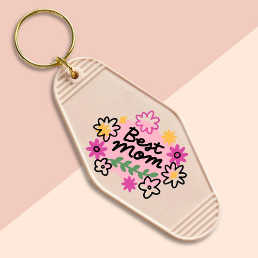 Best Mom-UVDTF Keychain Decal