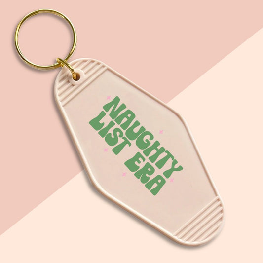 Naughty list era-UVDTF Keychain Decal