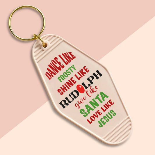 Rudolph-UVDTF Keychain Decal